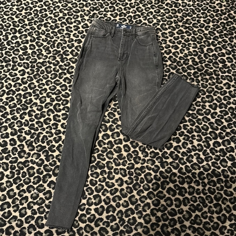 Hollister black mom jeans